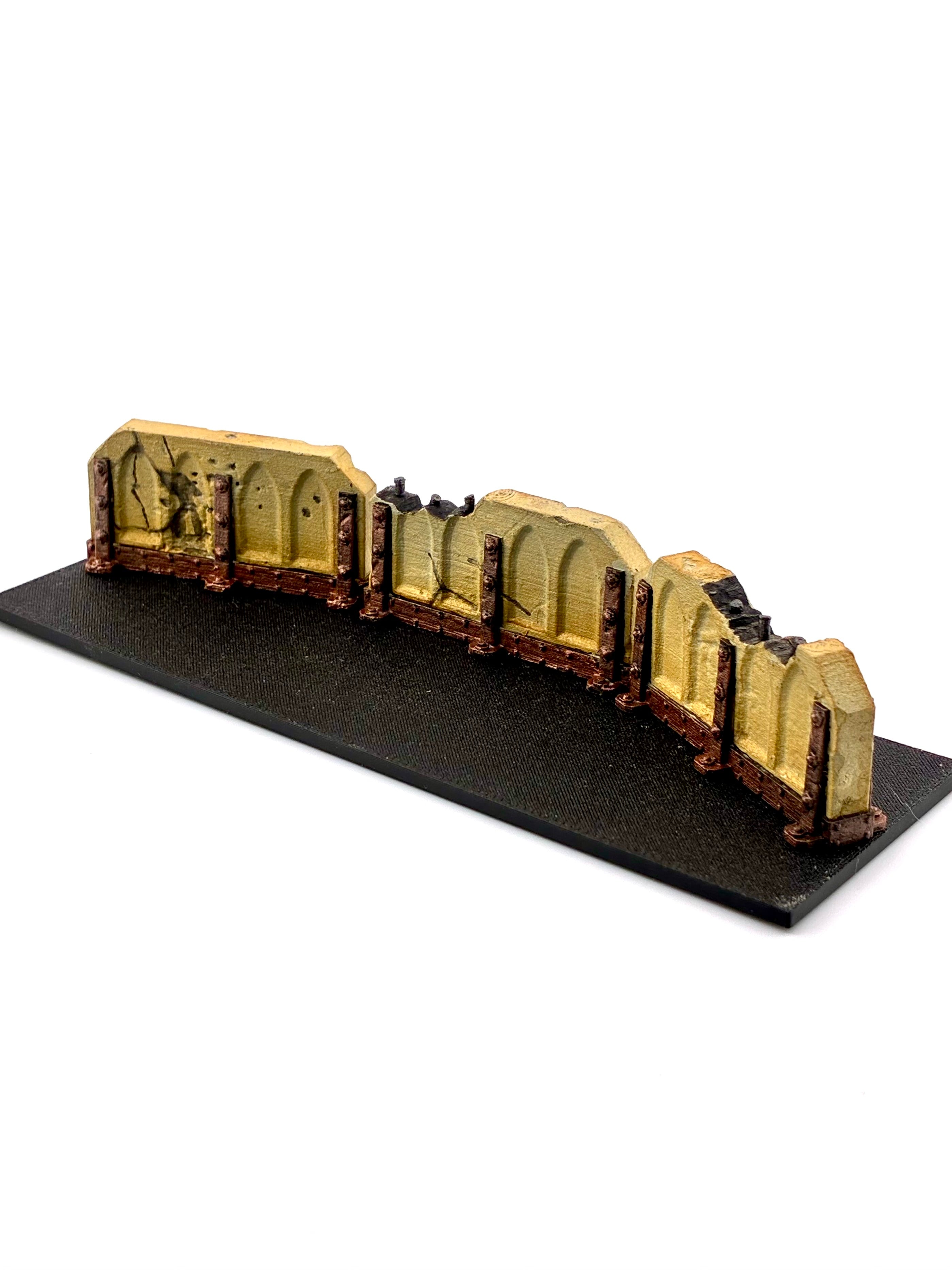  Gothic Sector Templaris - Barricades (Ligne Courte 6”x2”) 