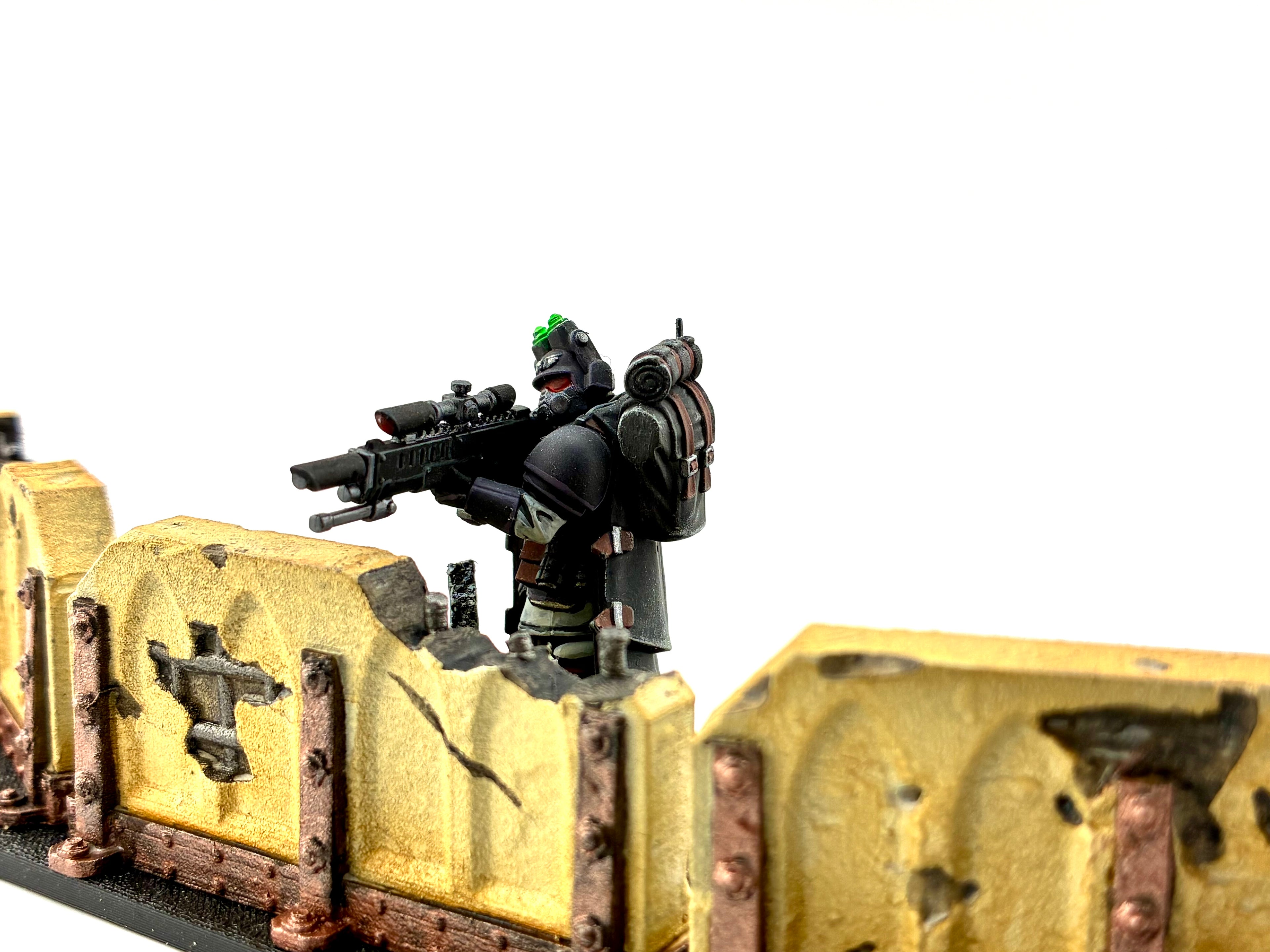  Gothic Sector Templaris - Barricades (Ligne Courte 6”x2”) 