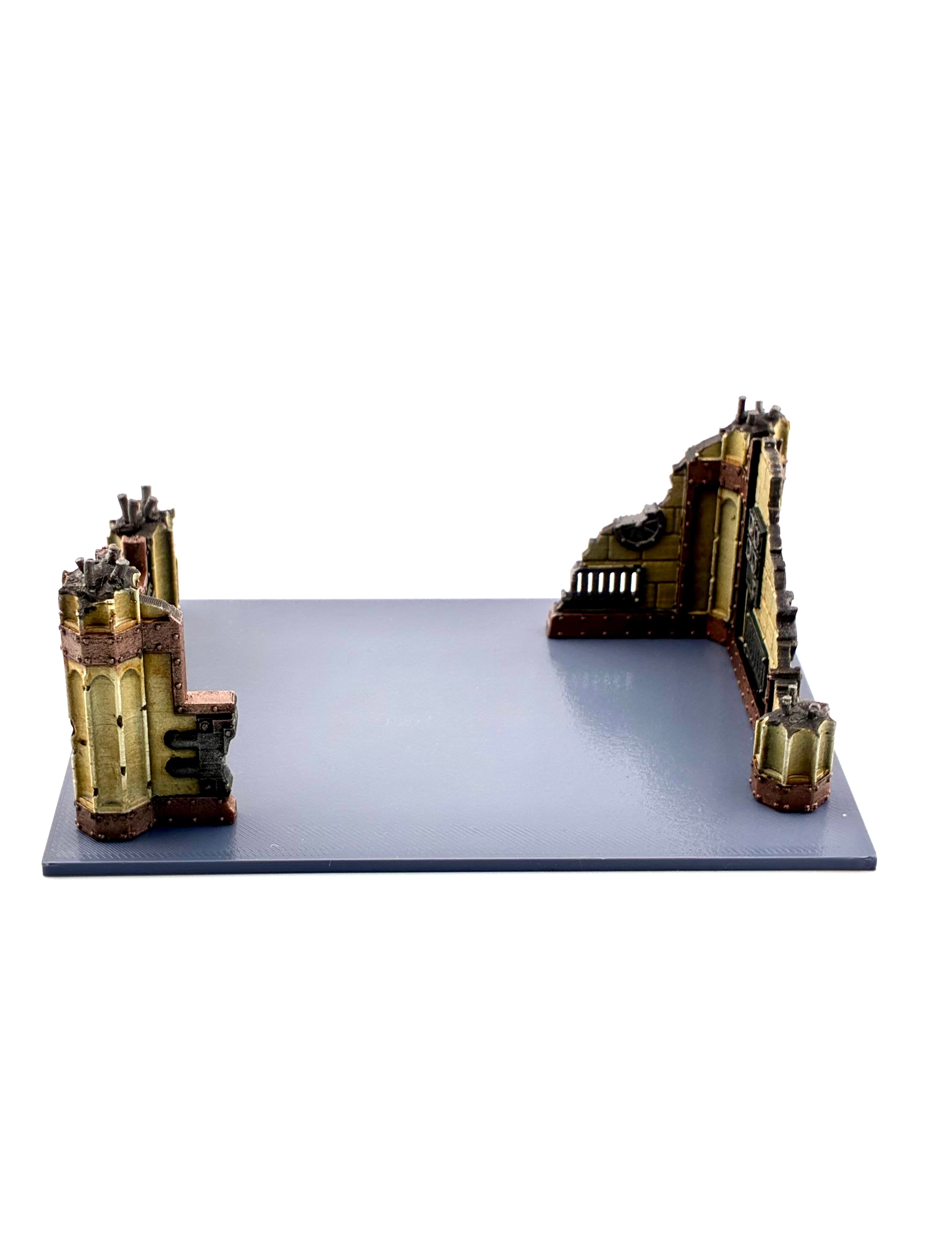Gothic Sector Templaris - Ruines d'angle (Rectangle Moyen 6"x4)