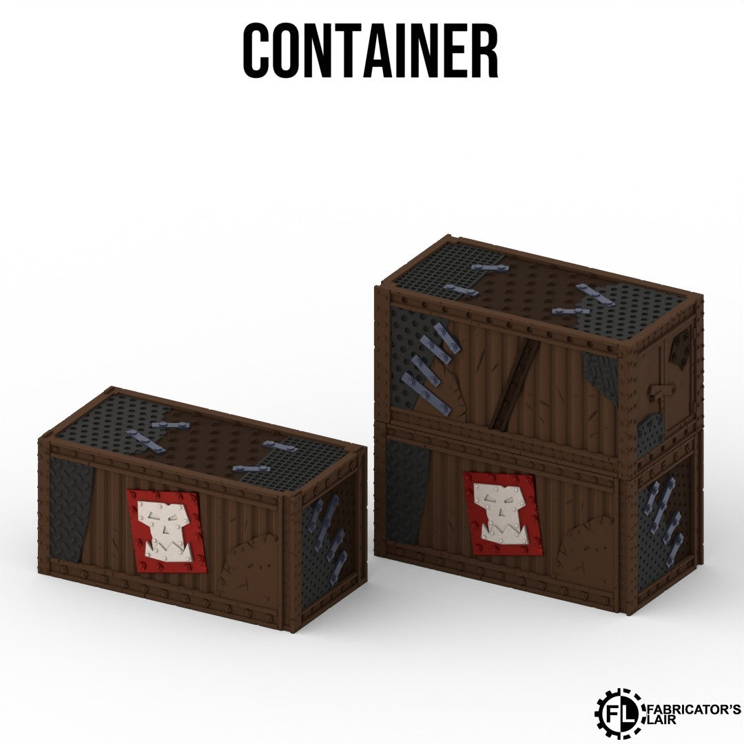 Set de Décors Greenskin Pliables - Table Complète Optimisée pour 40K 11e Edition