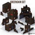 Set de Décors Greenskin Pliables - Table Complète Optimisée pour 40K 11e Edition