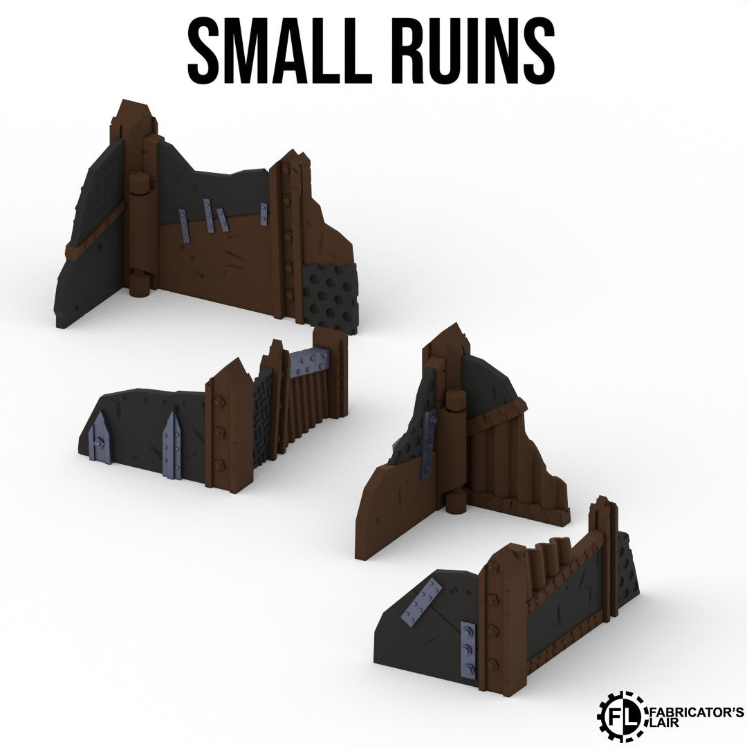 Set de Décors Greenskin Pliables - Table Complète Optimisée pour 40K 11e Edition