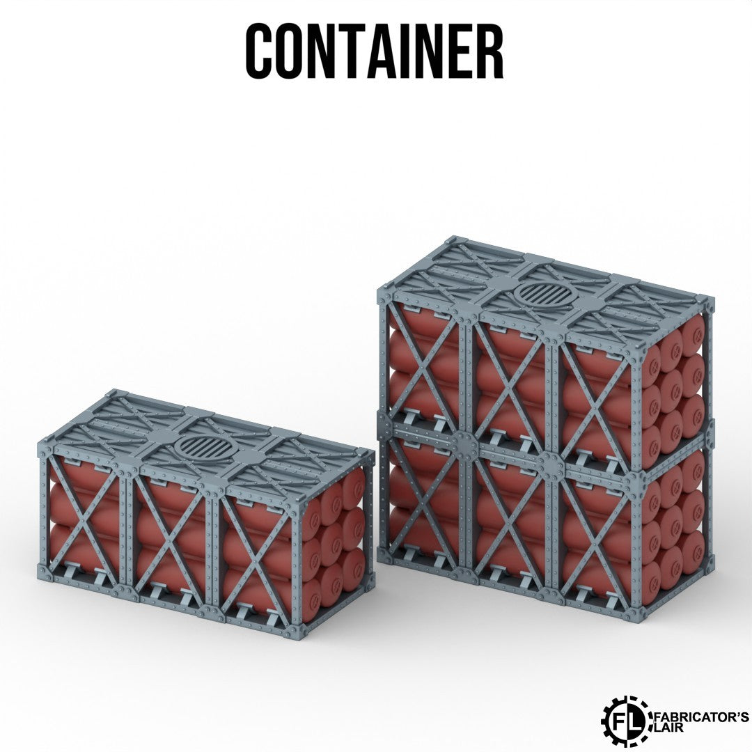 Set de Décors Industriels Pliables - Table Complète Optimisée pour 40K 11e Edition