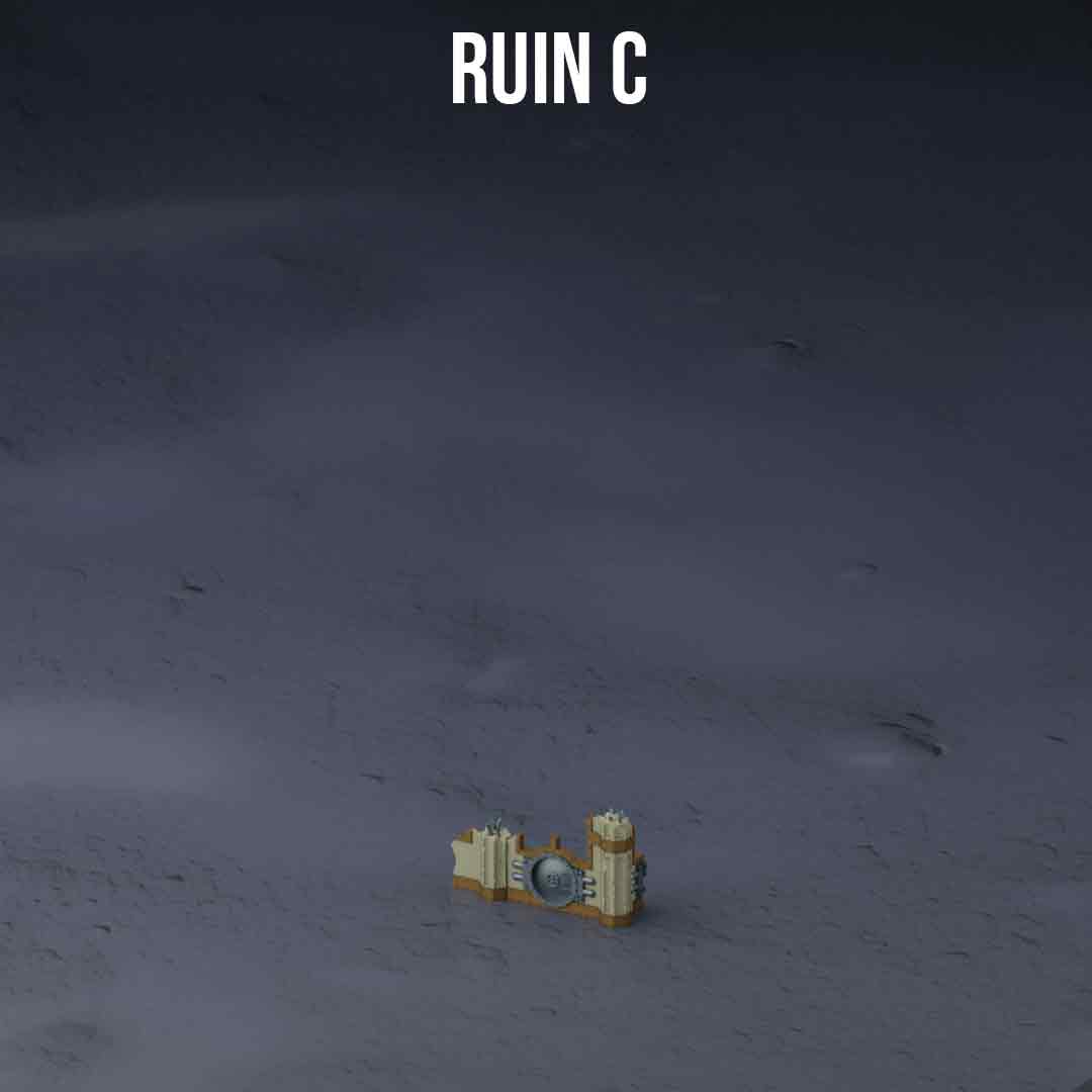 Gothic Sector Templaris - Lot de 6 petites ruines compétitives